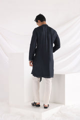 Autumn nehru jacket and Noir kurta set