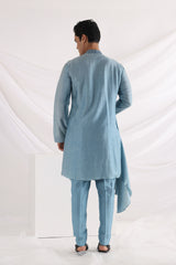 Zeus pleated kurta set