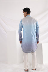 Avel ombre kurta set and Riv nehru jacket