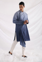 Neptunian blue kurta set