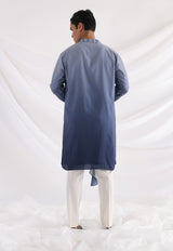 Neptunian blue kurta set
