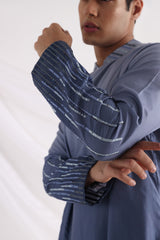 Neptunian blue kurta set