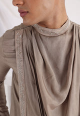 Auryn gold kurta set