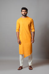 Mustard kurta set
