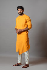 Mustard kurta set