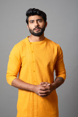 Mustard kurta set