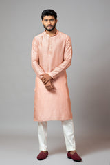 Plain Kurta With Pant Pajama Set