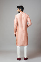 Plain Kurta With Pant Pajama Set