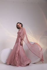 Rose Drape Luxe Concept Saree