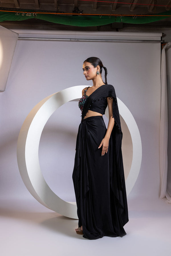 Embernoir Saree
