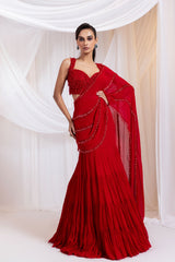 Scarlet Icon Saree