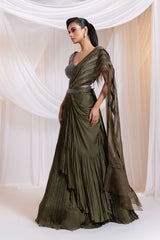 Petalshade Saree Set