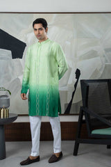 Cool green kurta set