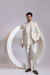 Aurora Swirl Blazer