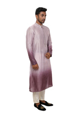 Hand Embroidered Ombre Shaded Kurta Set