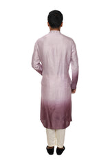 Hand Embroidered Ombre Shaded Kurta Set