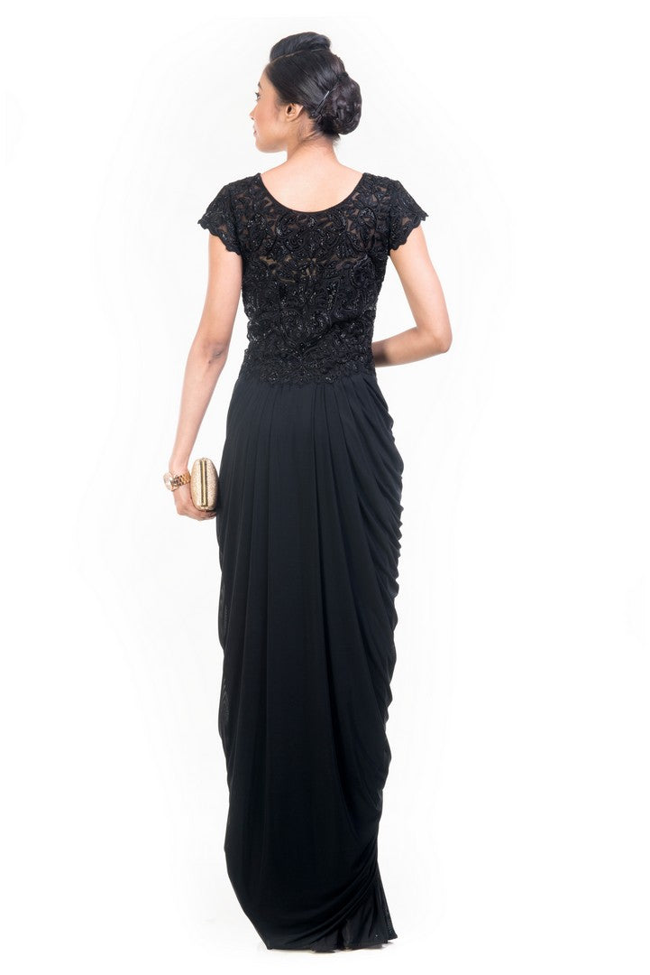 Black Cocktail Gown