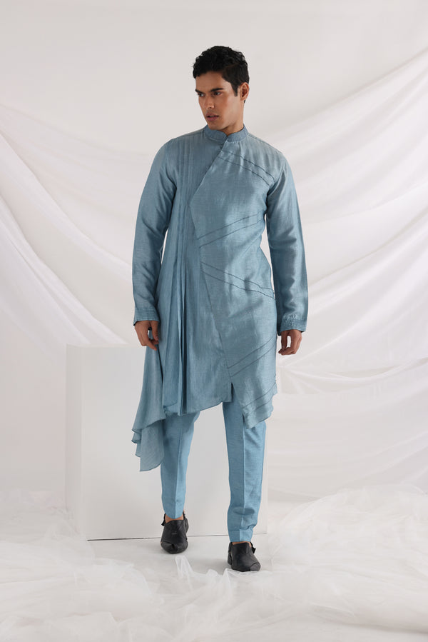 Mens Eid Wedding Party Wear Designer Boys Wear Semi Indo Western Dress  India | eBay